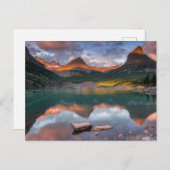 Glacier National Park USA Briefkaart (gletsjer 6) (Voorkant / Achterkant)