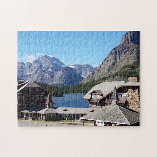 Glacier National Park Veel gletsjer Legpuzzel (Horizontaal)