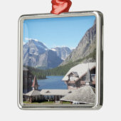 Glacier National Park Veel gletsjer Metalen Ornament (Links)