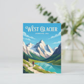 Glacier National Park VS Briefkaart (Staand voorkant)