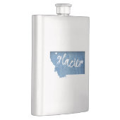 Glacier National Park Wood Grain Flacon (Rechts)