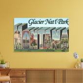 Glacier Nat'l Forest, Montana Canvas Afdruk (Insitu (Woonkamer))
