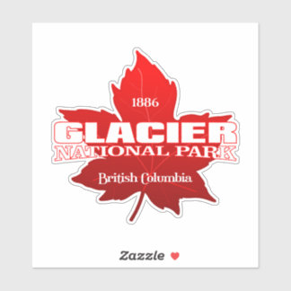 Glacier NP (Canada) (voorbeeldblad) Sticker
