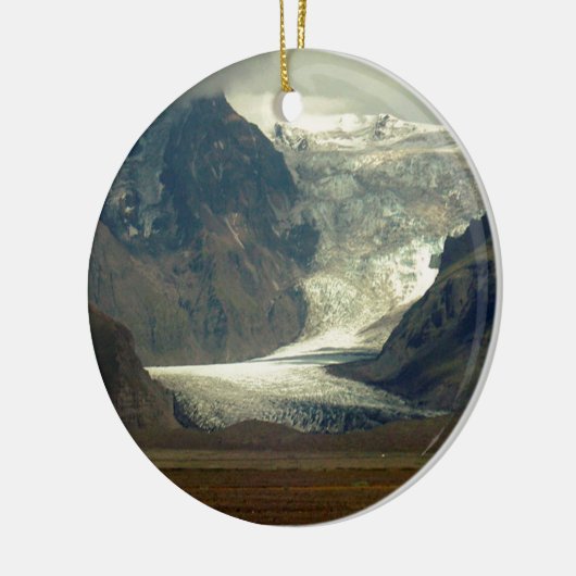 Glacier on Iceland Ornament (Links)