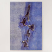 Glacier Orca Killer Whales Legpuzzel (Verticaal)