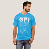 Glacier Park International Airport GPI T-shirt (Voorkant volledig)