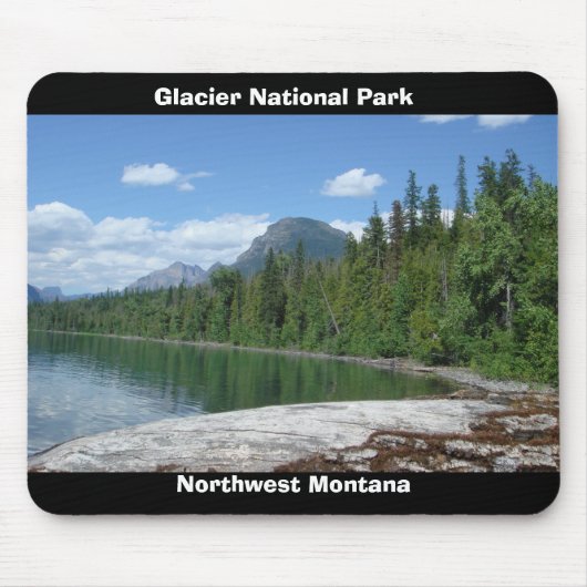 Glacier Park Montana Muismat (Voorkant)