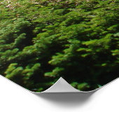 Glacier Park - Naar de Sun Road Poster (Hoek)