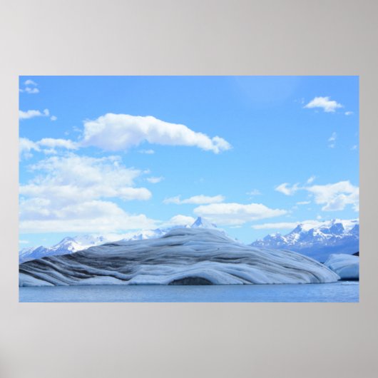 Glacier Patagonia Poster (Voorkant)