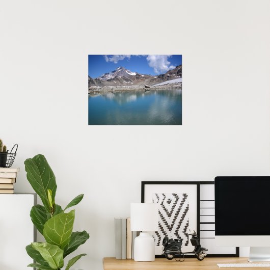 Glacier Peak Poster (Thuiskantoor)