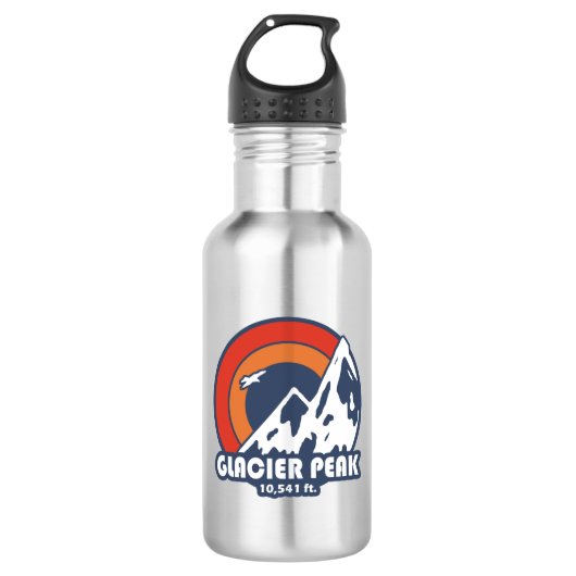 Glacier Peak Sun Eagle Waterfles (Voorkant)