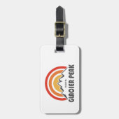 Glacier Peak, Washington Bagagelabel (Voorkant verticaal)