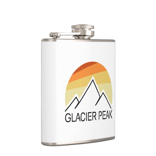 Glacier Peak Washington Retro Heupfles (Rechts)