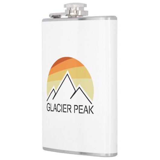 Glacier Peak Washington Retro Heupfles (Links)