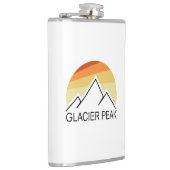 Glacier Peak Washington Retro Heupfles (Rechts)