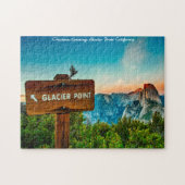 Glacier Point California. kerstcadeautjes Legpuzzel (Horizontaal)