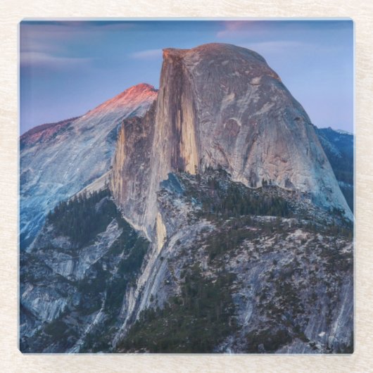 Glacier Point Glazen Onderzetter (Voorkant)