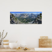 Glacier Point Panorama - Yosemite Valley Poster (Keuken)