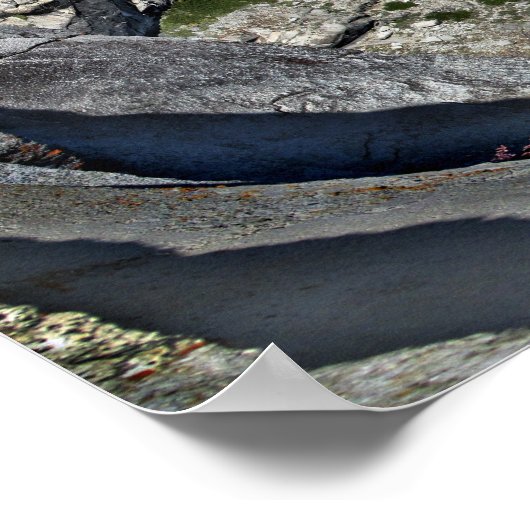 Glacier Point Panorama - Yosemite Valley Poster (Hoek)