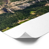 Glacier Point-Uitzicht op Yosemite Poster (Hoek)