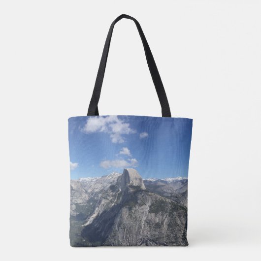 Glacier Point Yosemite Blue Photography Canvas tas (Achterkant)