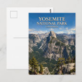 Glacier Point Yosemite Briefkaart (Voorkant / Achterkant)