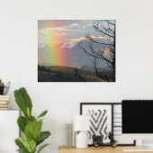 Glacier Rainbow Poster (Thuiskantoor)