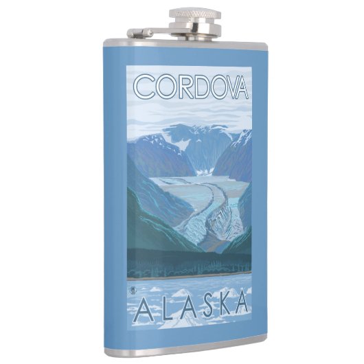 Glacier Scene - Cordova, Alaska Heupfles (Rechts)