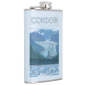 Glacier Scene - Cordova, Alaska Heupfles (Rechts)