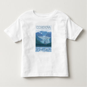 Glacier Scene - Cordova, Alaska Kinder Shirts