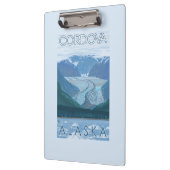 Glacier Scene - Cordova, Alaska Klembord (Links)