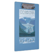 Glacier Scene - Cordova, Alaska Klembord (Rechts)