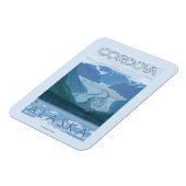 Glacier Scene - Cordova, Alaska Magneet (Linkerzijde)