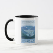 Glacier Scene - Cordova, Alaska Mok (Links)