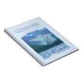 Glacier Scene - Cordova, Alaska Notitieboek (Rechterzijde)