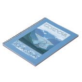 Glacier Scene - Cordova, Alaska Notitieboek (Linkerzijde)