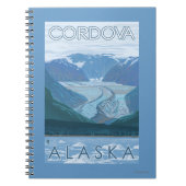 Glacier Scene - Cordova, Alaska Notitieboek (Voorkant)