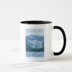 Glacier Scene - Douglas, Alaska Mok