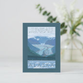 Glacier Scene - Juneau, Alaska Briefkaart (Staand voorkant)