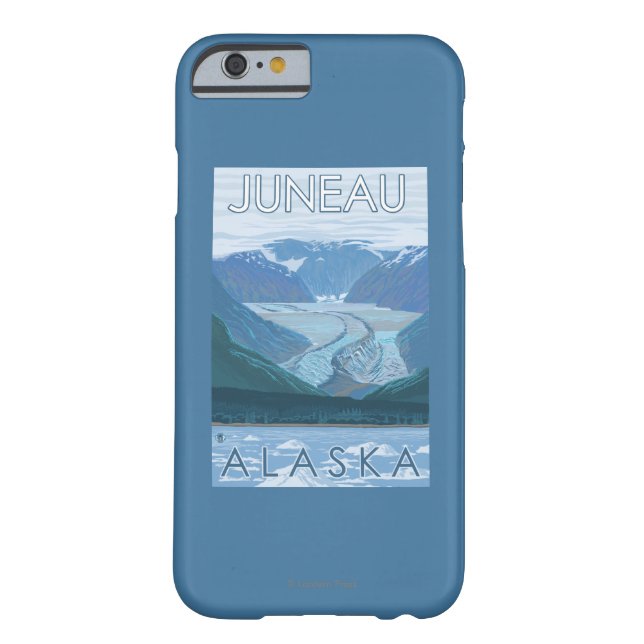 Glacier Scene - Juneau, Alaska Case-Mate iPhone Case (Achterkant)