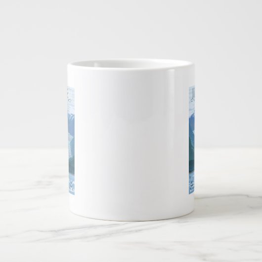 Glacier Scene - Juneau, Alaska Grote Koffiekop (Voorkant)