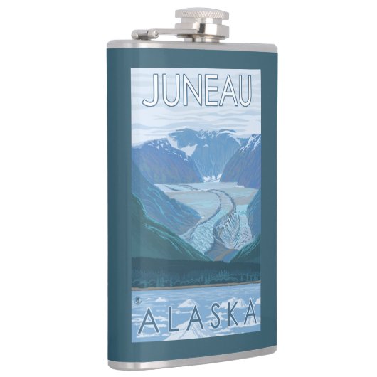 Glacier Scene - Juneau, Alaska Heupfles (Rechts)