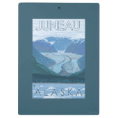 Glacier Scene - Juneau, Alaska Klembord (Achterkant)