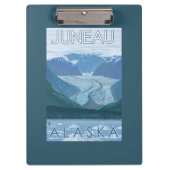 Glacier Scene - Juneau, Alaska Klembord (Voorkant)