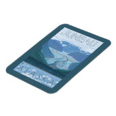 Glacier Scene - Juneau, Alaska Magneet (Linkerzijde)