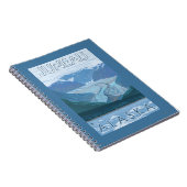 Glacier Scene - Juneau, Alaska Notitieboek (Rechterzijde)