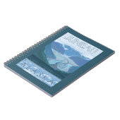 Glacier Scene - Juneau, Alaska Notitieboek (Linkerzijde)