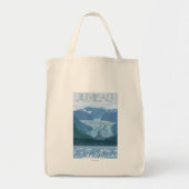 Glacier Scene - Juneau, Alaska Tote Bag (Voorkant)