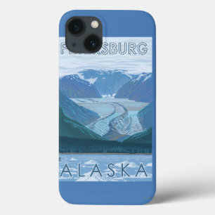 Glacier Scene - Petersburg, Alaska iPhone 13 Hoesje
