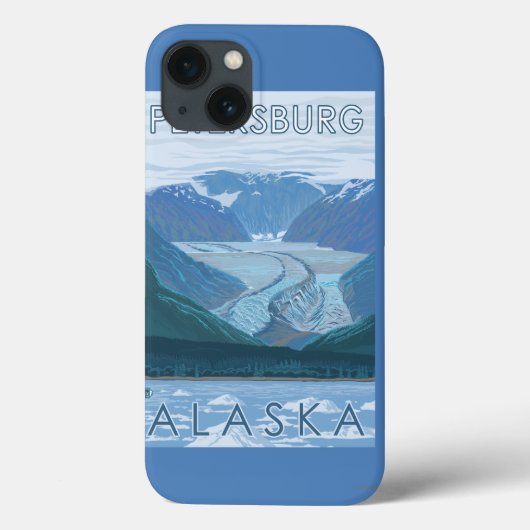 Glacier Scene - Petersburg, Alaska Case-Mate iPhone Case (Achterkant)